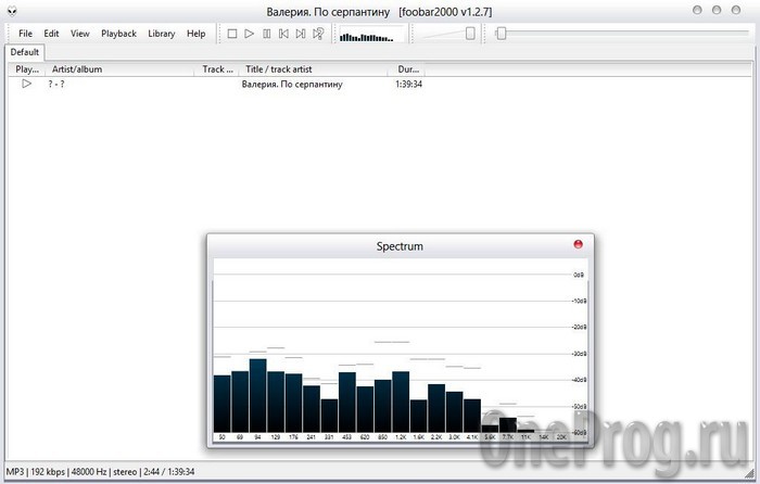 foobar2000_OneProg.ru